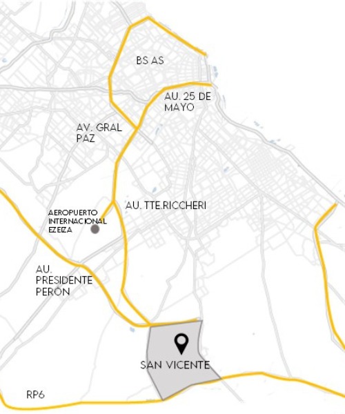 Mapa San Vicente